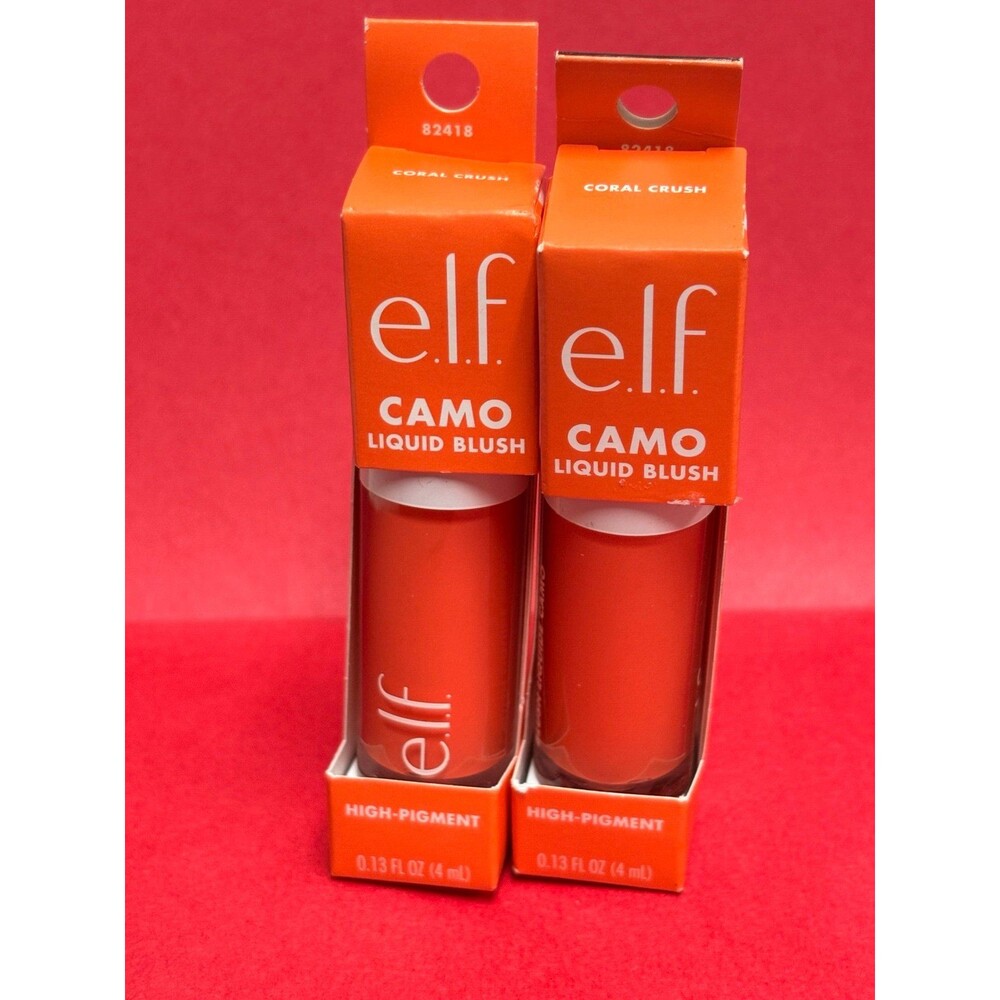 e.l.f. Camo Liquid Blush Coral Crush Set of 2 NEW in packaging